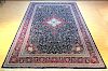 Large Persian Kashan Carpet