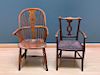 Two Antique Child's Chairs, 19thc.