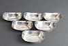Whiting Mfg Co Sterling Silver Nut Dishes Set of 6