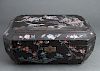 Chinese Lacquer & Abalone Inlay Octagonal Box