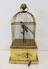 19th Century Giltwood Bird Cage Automaton