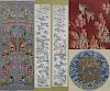Grp: 7 Framed Chinese Silk Embroideries