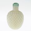 Early Chinese Jade Snuff Bottle - Basket