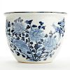 Early 20th c. Chinese Blue and White Porcelain Jardiniere