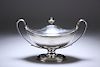 A GEORGE III SILVER SAUCE TUREEN, HENRY CHAWNER, LONDON 179