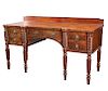A SCOTTISH MAHOGANY SIDEBOARD, EARLY 19TH CENTURY, IN THE M