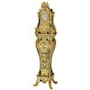 Rare Important French Louis XIV Style Gilt-Bronze Mounted Boulle Marquetry Clock