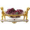 French Ormolu and Cut-Glass Centerpiece by Baccarat Paris, circa 1870