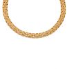 Cartier - A 18K yellow gold and diamond necklace, Cartier