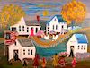 Outsider Art, Annie Wellborn,Shingle Top Roofs