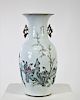 19/20th C Chinese Famille Rose Vase
