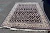 Vintage And Finely Hand Woven Roomsize Carpet .
