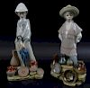 Collection of Two Lladro Porcelain Figures