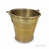 Early Brass Bucket