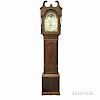 "J.G. Hanna" Mahogany Veneer Tall Case Clock