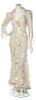 * A Vivienne Westwood Ivory Cotton Lace Gown, Size 8.
