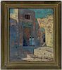 Malcolm Humphreys "The Casbah Tangiers" Oil