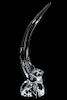 French Daum Crystal Dolphin Sculpture