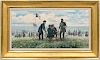 Mort Kunstler, Civil War Generals Oil On Canvas