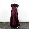 Vintage Victor Costa Purple Evening Gown/Dress