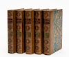 Five Volume Set, Victor Hugo "Les Miserables" 1891