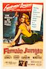 "Female Jungle" 1956 Original Movie Poster