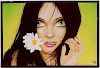 Scott Rohlfs Acrylic, "Daisy" Pinup Painting
