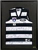 Team Autographed AFL Geelong Cats Framed Jersey