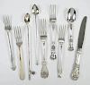 35 Pieces Assorted Sterling Flatware
