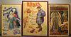 Lot of 3 Vintage French Lithograph Theatrical