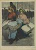 STEINLEN, Theophile A. "Blanchisseuses Reportant