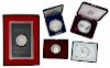 Silver and Gold Commemorative Coins