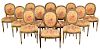 Fine Assembled Set Louis XVI Dining Chairs