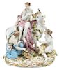 Meissen Figural Group of Europa and The Bull
