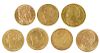 Seven Foreign Gold Coins