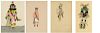 American Indian, Four Works on Paper