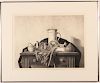 James Aponovich, Still Life with Leeks Lithograph