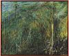 Jaramillo, "Large Abstract Wild Grasses", 2003