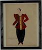 Manner of Sonia Delaunay-Terk - Costume Study