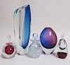5 Modern Art Glass: Orrefors, K.Boda, Perfumes