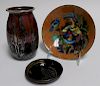 WMF Enameled Metal & Copper Vases & Bowls