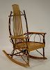 Handmade  Bentwood Hickory & Branch Rocking Chair