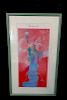 PETER MAX SGN. 1981 STATUE OF LIBERTY POSTER  