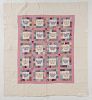 Two Pennsylvania pieced and appliqué quilts, earl