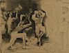 Pablo Picasso "La Danse des Faunes" Lithograph B.830 M.291