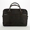 Louis Vuitton Black Canvas Yack Damier Geant Briefcase