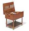Complete Georg Jensen Silverware Set in Architect Designed Teak Furniture Box