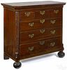 Pennsylvania Chippendale mahogany chest of drawer