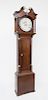 19th Century English Oak Tall Case Clock By Robert Simpfon, Wirksworth