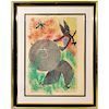Joan Miro (Spanish, 1893-1983) Color Lithograph